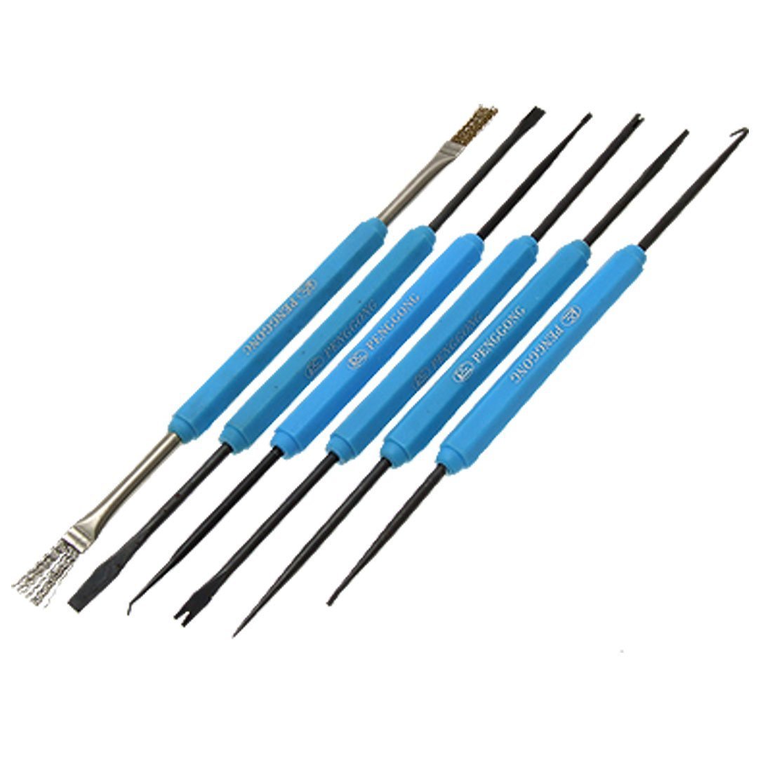 ubersweet Ubersweet® Imported Circuit Board Cleaner Brass Brush Chiplifter Tool Set-picture-16