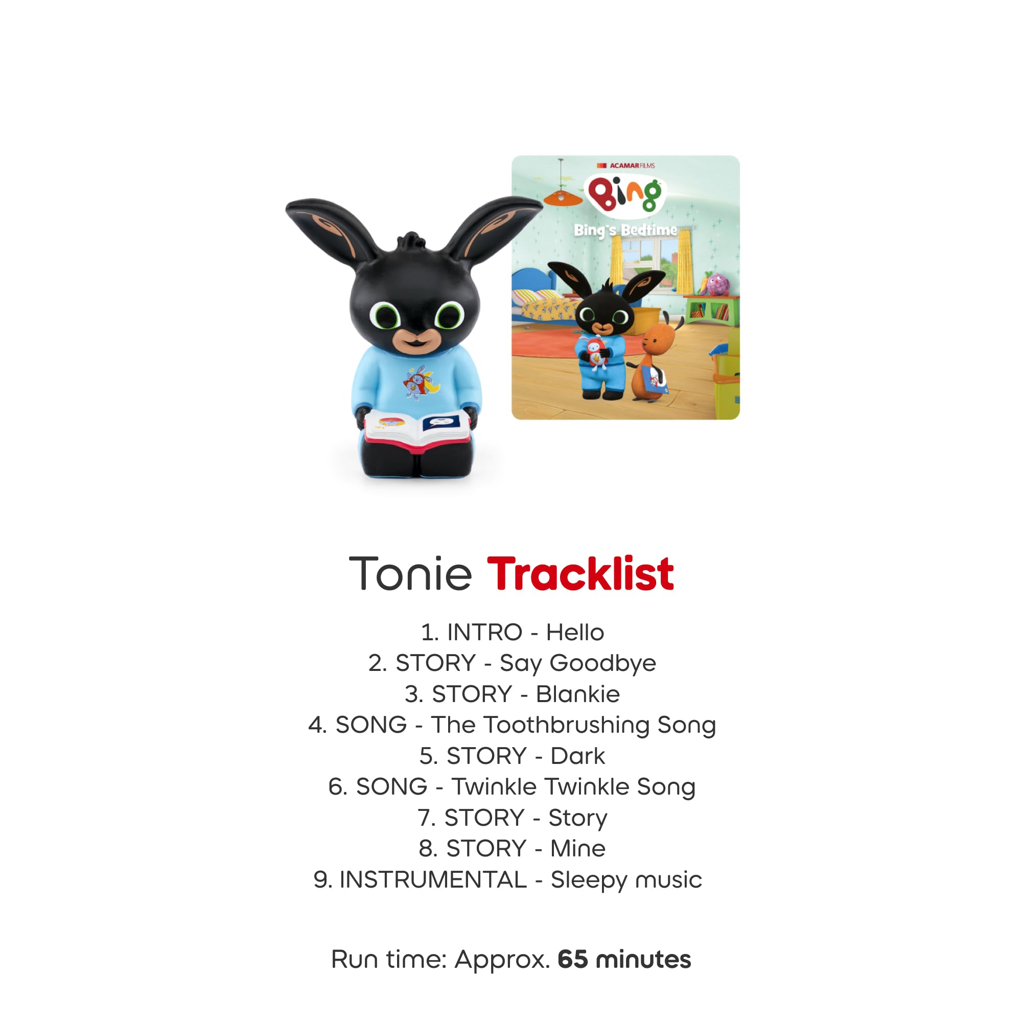 Bing’s Bedtime Audio Classic Tonie Character, Blue, 0.81375 liters - Image 3