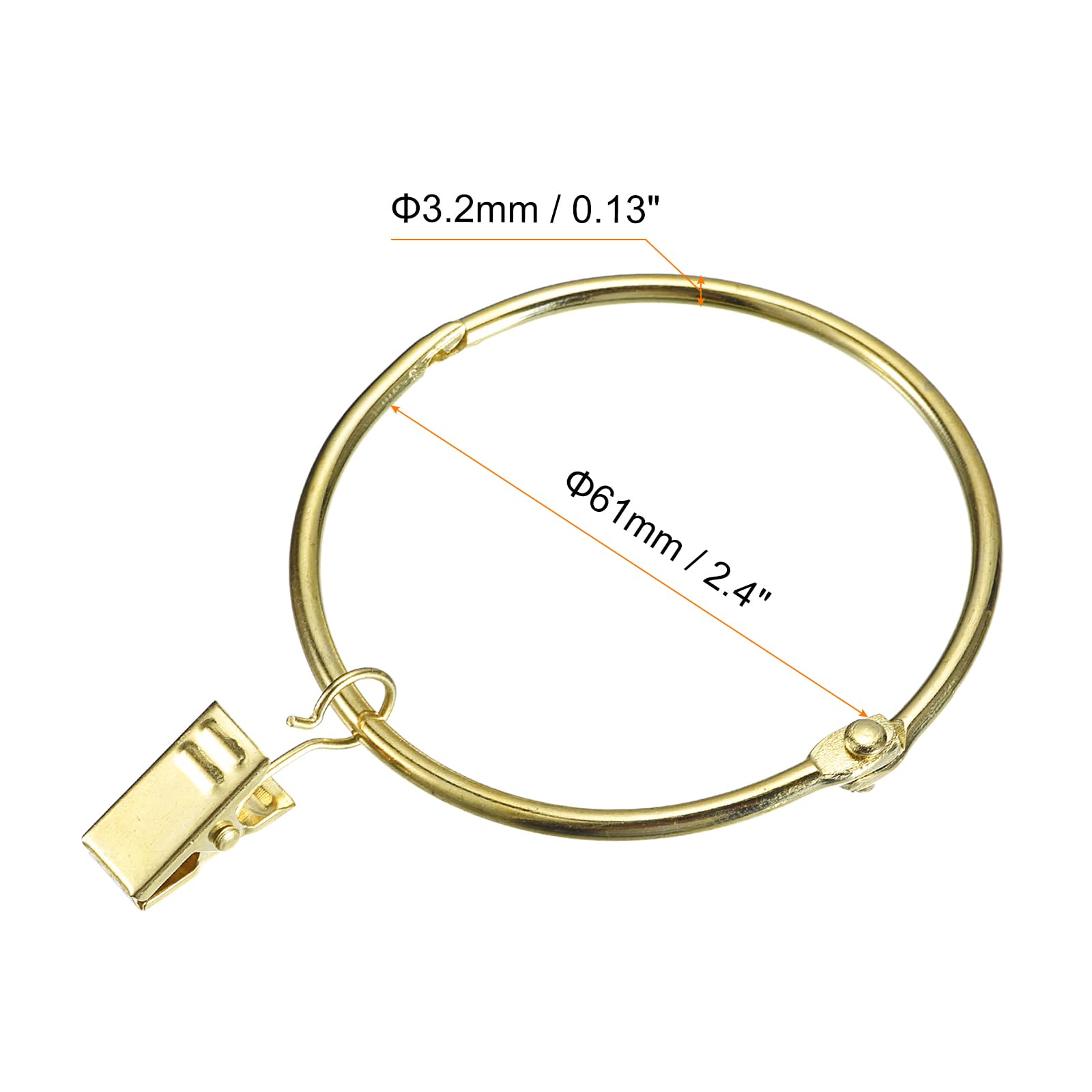 DOJA INDUSTRIAL Ganci a Vite M10 x 73 5 Pezzi Acciaio al Carbonio Zinc