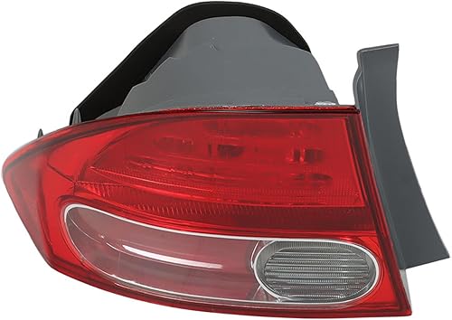 Miniatura 2 de WFLNHB Left Side Tail Light Assembly Replacement for Honda Civic Sedan 2006-2008 Driver Side Rear Brake Lamp 33551SNAA02 HO2800166
