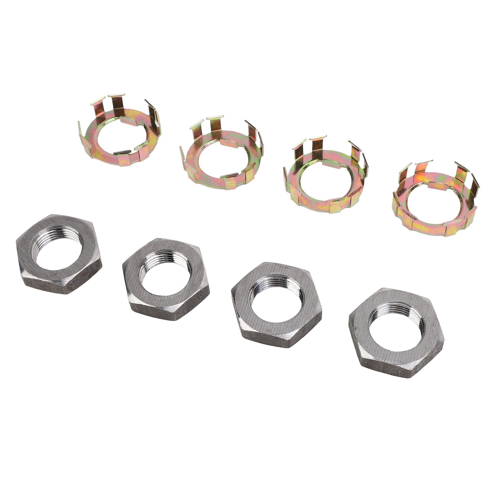 Metalowy element ustalający nakrętki wrzeciona koła przyczepy Łatwy montaż Solidny element ustalający nakrętki osi koła dla osi od 2K do 7K