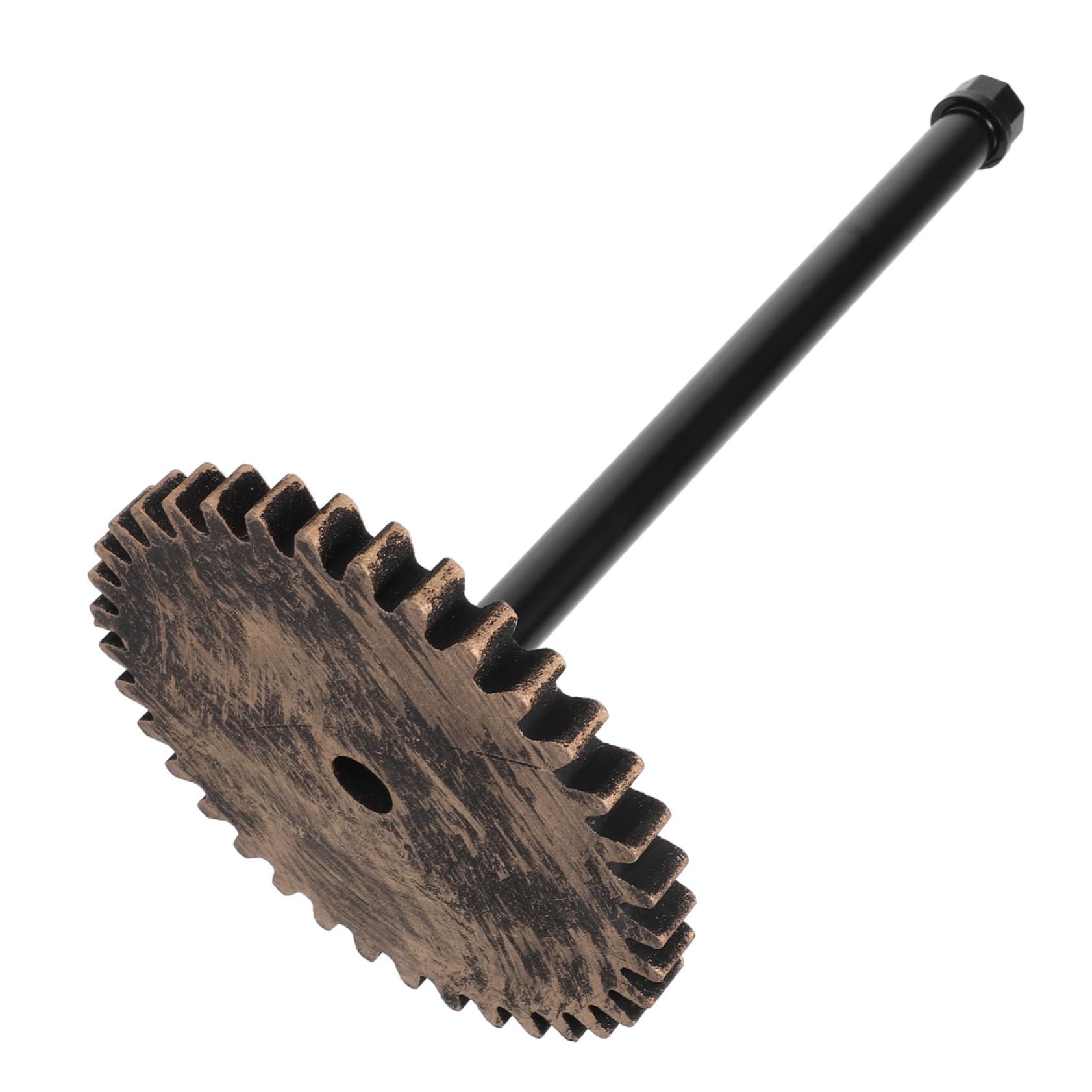 Portarotoli da Cucina a Tubo Nero in Ferro e Legno Design Industriale | Supporto Multifunzione, per Carta e Pellicola, Installazione Semplice, Adatto a Cucine Domestiche
