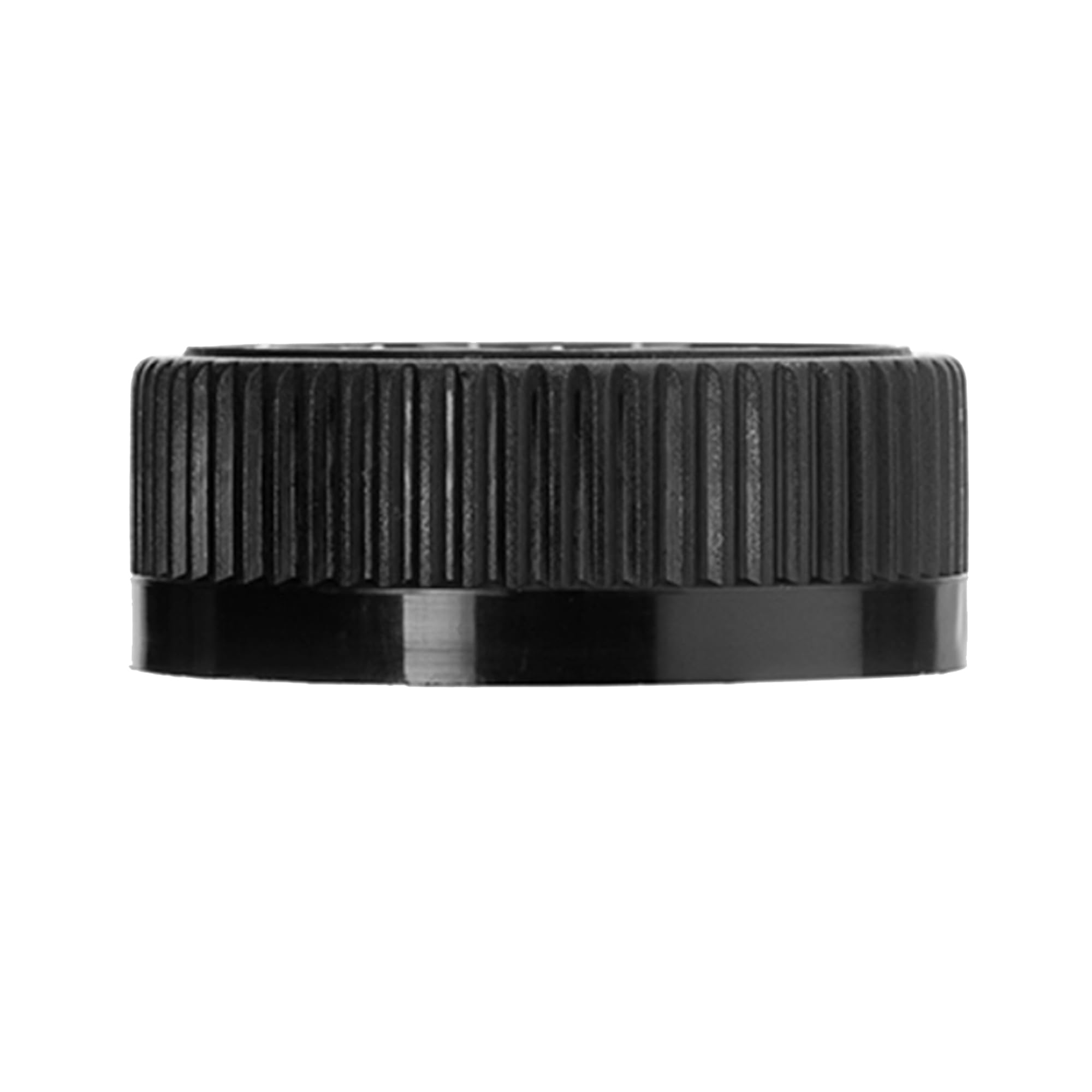 Black 1 Gallon Empty Plastic (HDPE) F-Style Jug | 38/400 Neck with Child Resistent Cap (128oz)