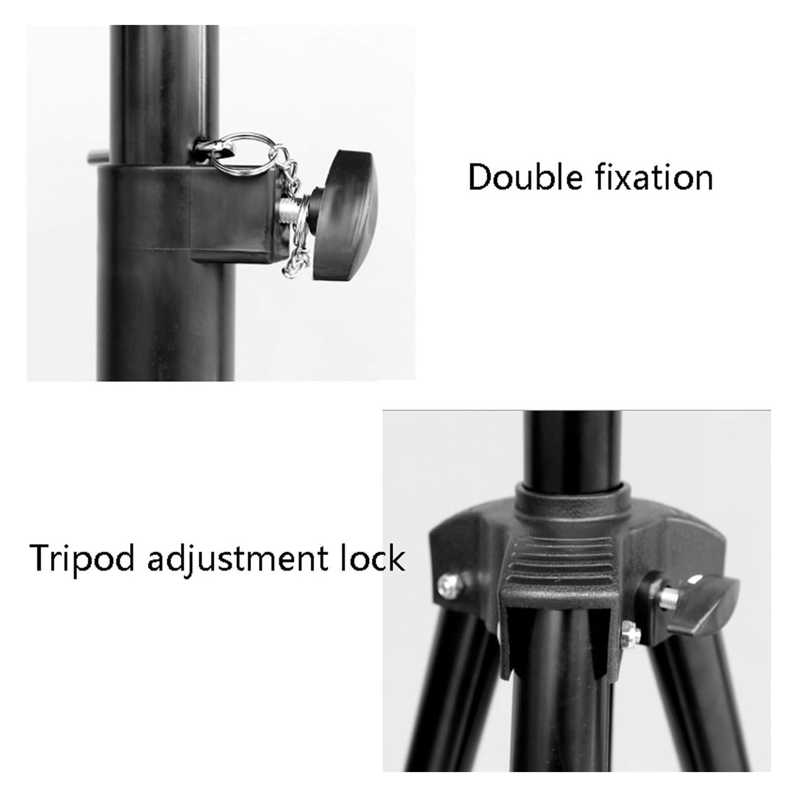 Trípode para portátil de altura ajustable, trípode portátil para proyector, soporte compacto multifuncional para viajes, fotografía, soporte para proyector