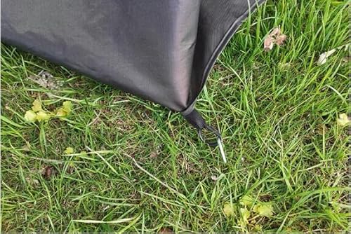 Foto von Hitbaits Angelschirm Wasserdichtes, Regenschirm Groß, Regenschirm Sturmfest, Angel Zubehör, Leicht Aufzubauen, Abnehmbar, Schnell Aufspannbar, Langlebig, mit Fenstern und Kappe Brechfähigkeit