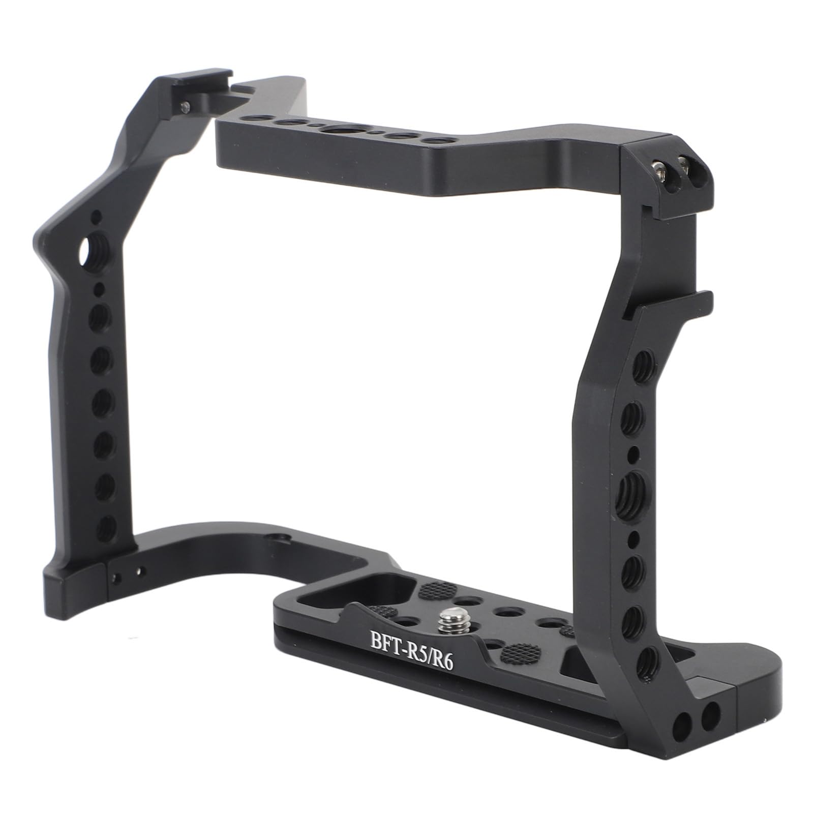 Generic Kamery Wideo Rig Cage, Aluminium Aluminiowe Platforma Klatek z Zimnymi Trampkami obsługują R5 R6