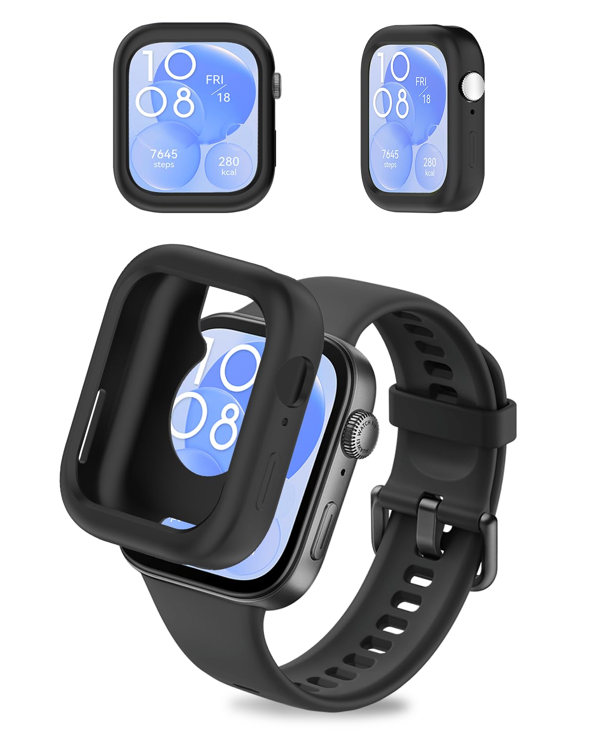 Amazon.co.jp: HUAWEI Watch Fit 3 対応 用ケース ウォッチリング 