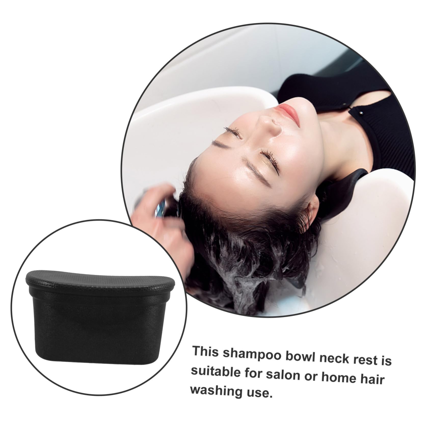 SOESFOUFU Anti-slip Silicone Shampoo Pad Neck Rest for Shampoo Bowl Batht Pillow Salon Hair Washing Sink for Washing Hair