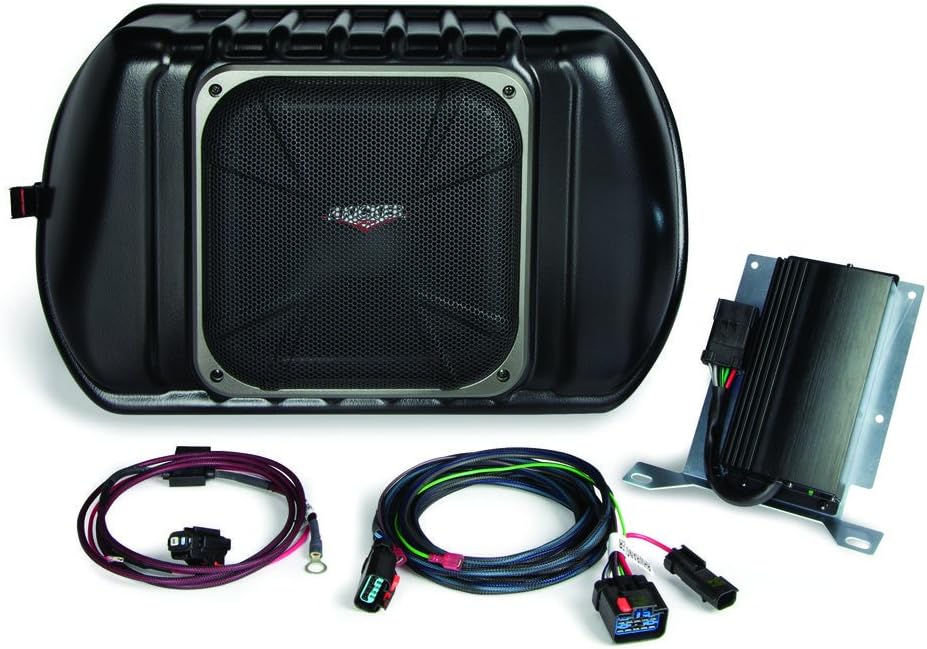 Kicker 1x SubStage Powered Sub Compatible with Jeep Wrangler 2011-2018 JK, Four-Door