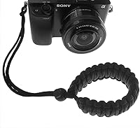 Vista 2 de Correa de muñeca ajustable 550 Paracord para cámaras réflex digitales, compactas