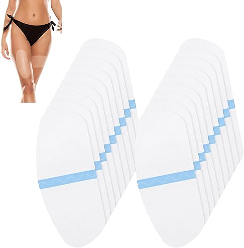 Timgle 50 cintas octágonas para levantar muslos, invisibles, impermeables, transparentes, antirozaduras, cinta adhesiva para celulitis, para