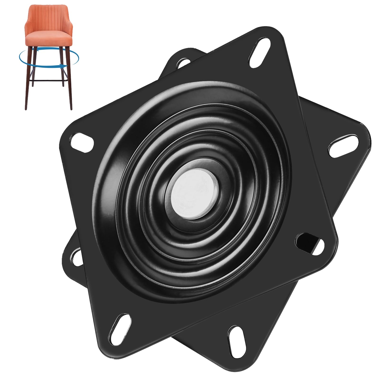 LALAGO Universal Möbel Drehteller, Drehbeschlag 360° Drehtel