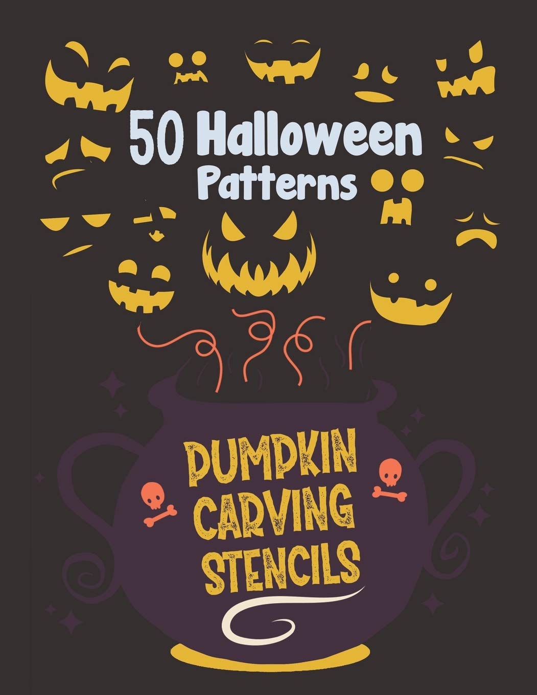 Pumpkin Carving Stencils: 50 Halloween Patterns | Templates for Carving Funny and Spooky Faces