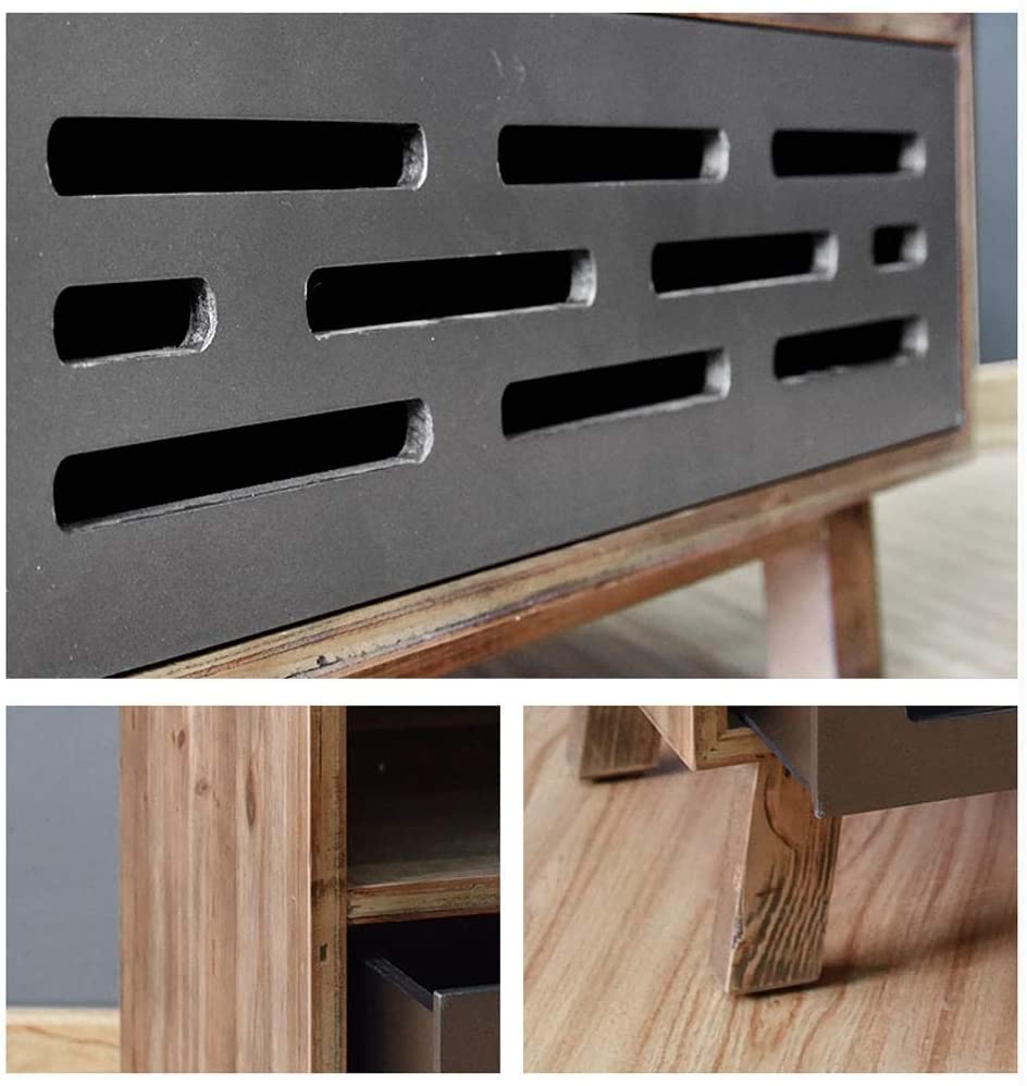 Table d'appoint en bois massif durable pour salon moderne