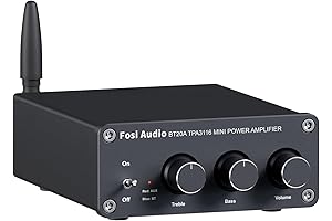 Fosi Audio BT20A: Elevate Your Audio Experience with a Premium Stereo Amplifier