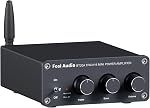 Fosi Audio BT20A Amplificateur stéréo Bluetooth, 2 Accueil Channel Audio Amplificateurs de composants pour les conférenciers passifs, Mini Récepteur d'ampli de classe D 200W pour intérieur, extérieur, Garage, Plafond, Bibliothèque