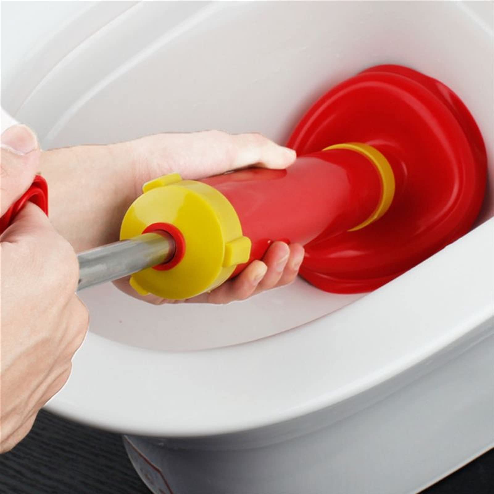 Potente Limpiador de Zuecos de baño, desatascador de Fregadero, Bomba de Aire, émbolo, Ventosa, tubería, Herramienta de Limpieza del hogar