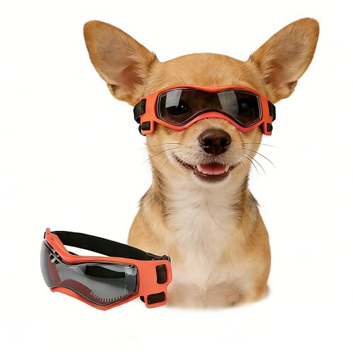 Enjoying Gafas de sol para perro de raza pequeña, gafas con protección ultravioleta, para cachorros