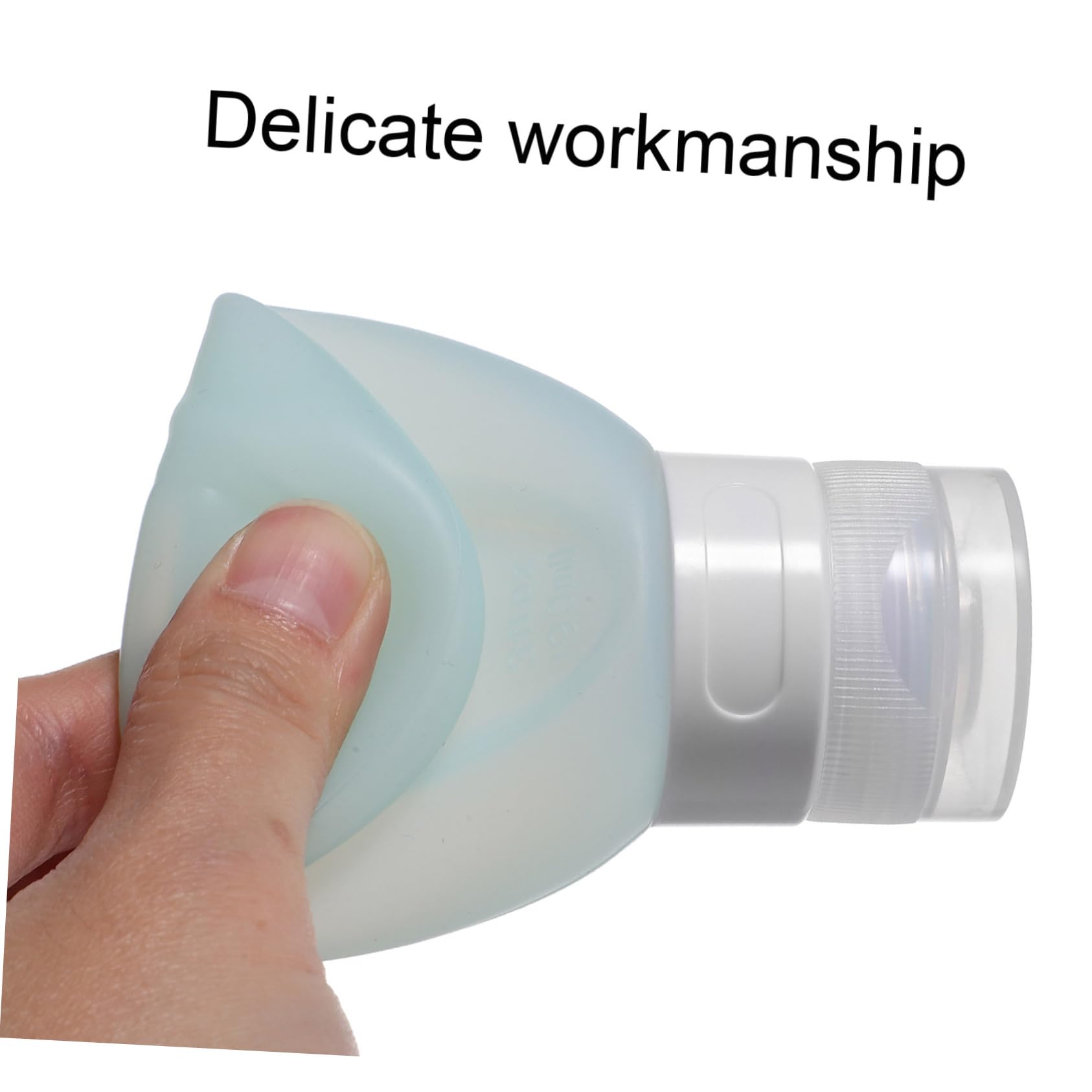 BESTYASH 3 Set Imbottigliato Bottiglie Da Viaggio Da Viaggio Bottiglia Ricaricabile Flaconi Da Toilette Da Viaggio Bottiglie Da Viaggio Ricaricabili Gel Di Silice 3 Pezzi * 3
