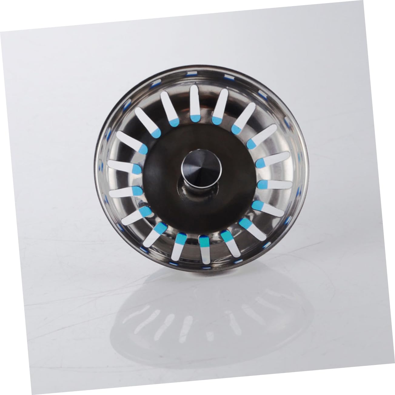 Hemobllo 4piezas Tapón De Fregadero Inoxidable Filtro De Desagüe para Cocina Cubierta De Fregadero Resistente y Atrapa Cabello y Residuos Lavabos y