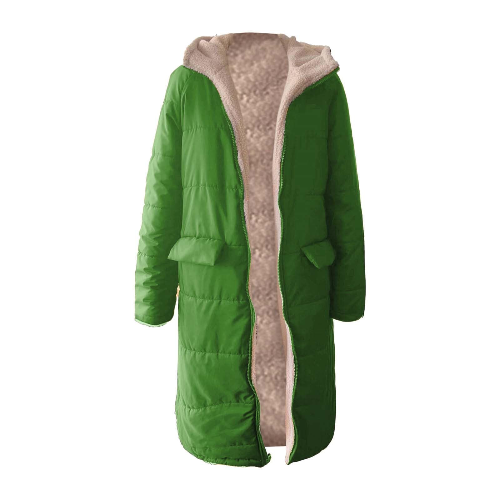Chaqueta de plumón para mujer, de invierno, larga, acolchada, ligera, con capucha, abrigo de plumón, impermeable, chaqueta de entretiempo, abrigo de forro polar cálido y forro polar, chaqueta