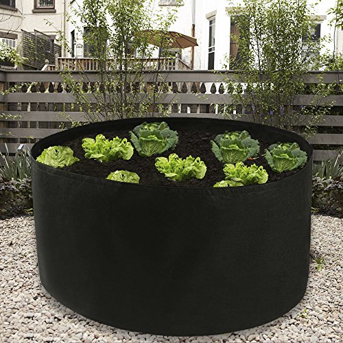 XHONG Bolsa de cultivo elevada, 150 galones, bolsa de cultivo extra grande de tela para plantación de plantas, flores, verduras Cover