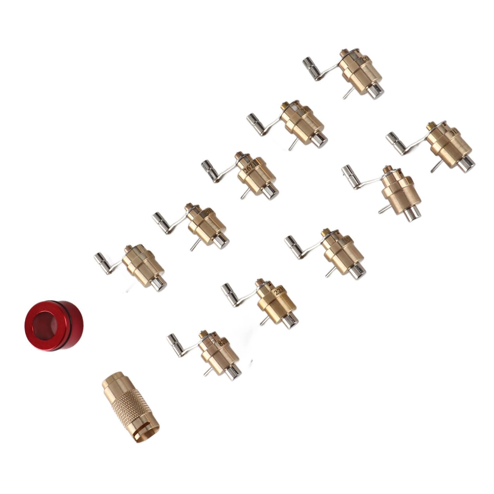 Watch Mainspring Winder, Mainspring Winder Set Herramienta de Reparación de Relojes de Latón Kit de Reparación de Relojes de Pulsera Exquisitas Herramientas de Reparación de Relojes de Pulsera para