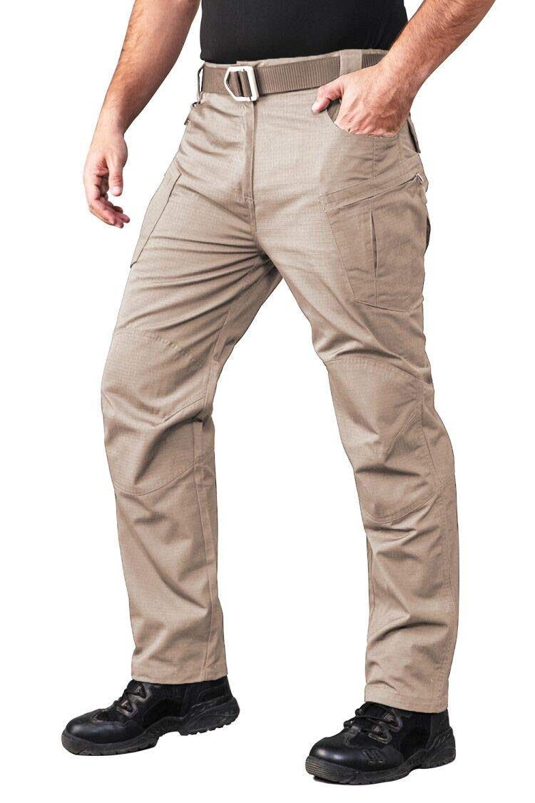 ANTARCTICAMens Tactical Pants Lightweight Cargo Pants Military Casual Army Trousers Combat Fishing Travel Hiking
