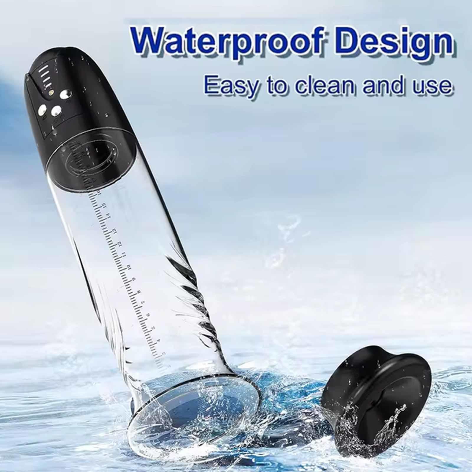 Alargador De Pene Masculino Electrico Bomba Pene Electrica Ancha Penis Pump,A