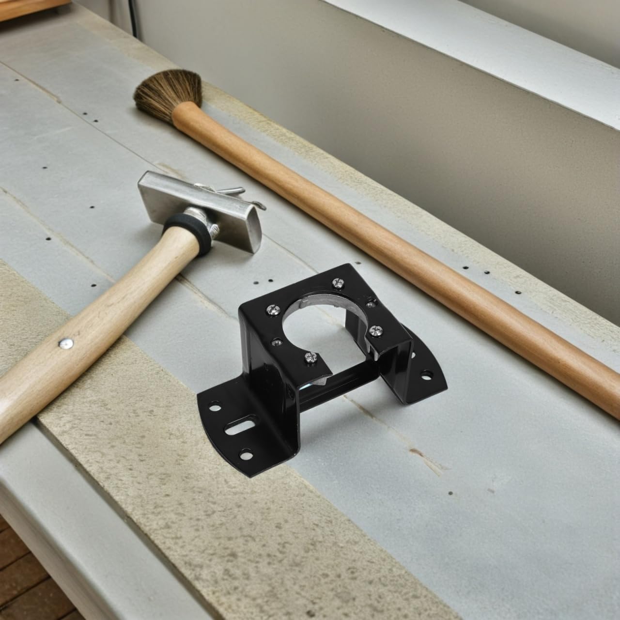 DOITOOL Ceiling Fan Mounting Bracket: Iron Ceiling Fan Mounting Kit for Living Room, Bedroom - Easy Installation