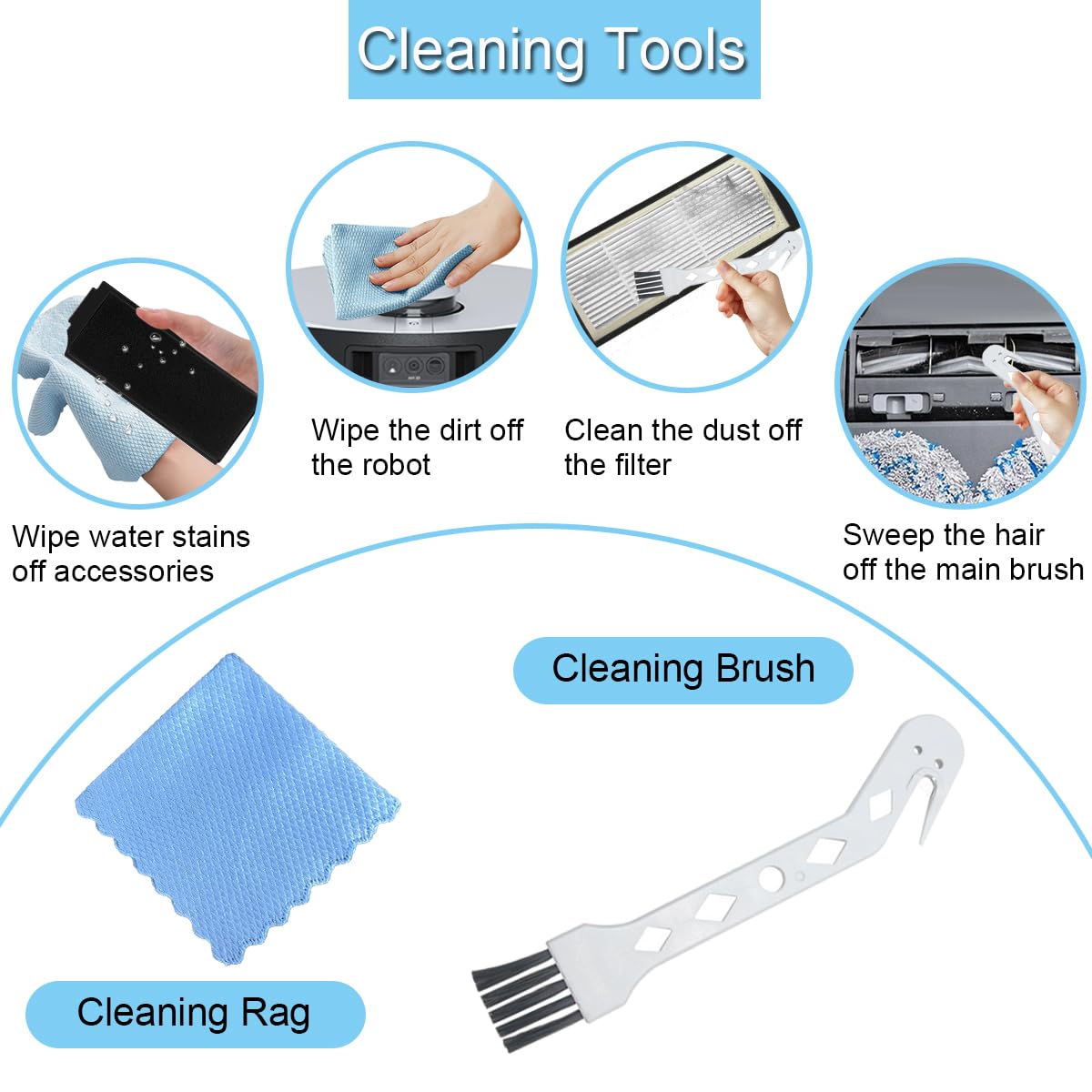 Kit accessori trimestrale per DEEBOT X5 OMNI - ECOVACS IT