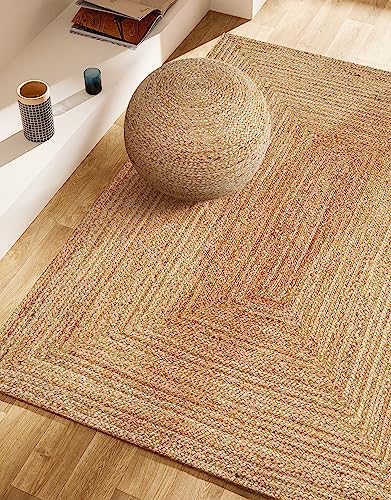 Tapete Savi Home Yute Natural 91x152 cm Trenzado miniatura 1