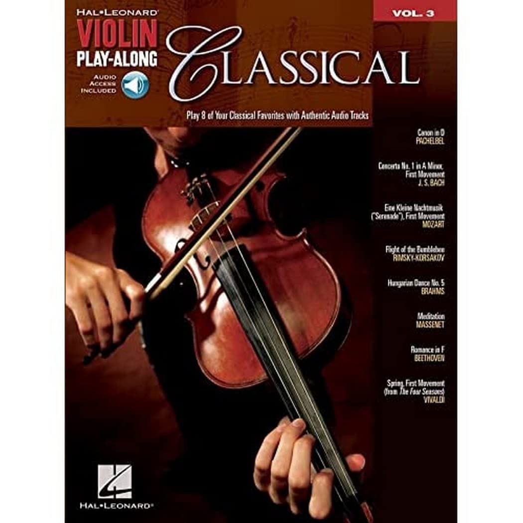 Classical : 3 (Hal Leonard Violin Play Along): Violin Play-Along Volume 3