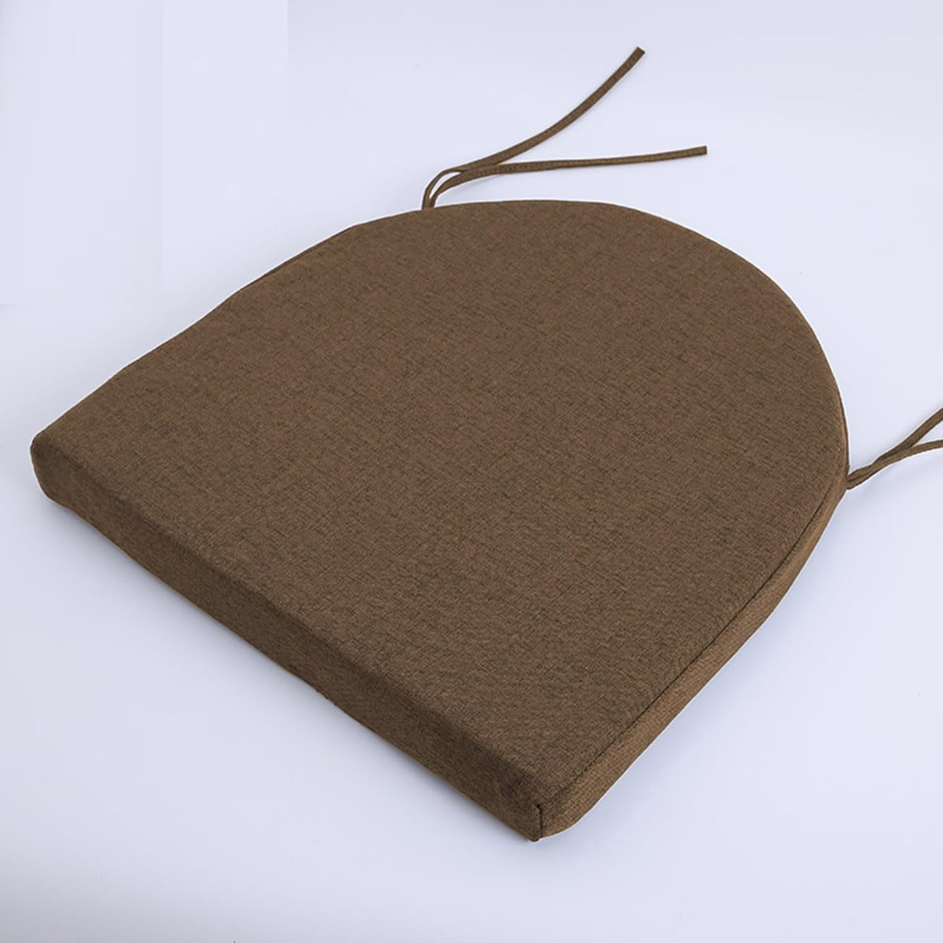 Rr tianshi U-Shaped Dining Seat Cushion Pads,Thicken 3/5/8cm Chair Seat Pads,Non-slip Chair Cushion Pad for Indoor Home Kitchen Patio (45X45X8CM,Coffee)