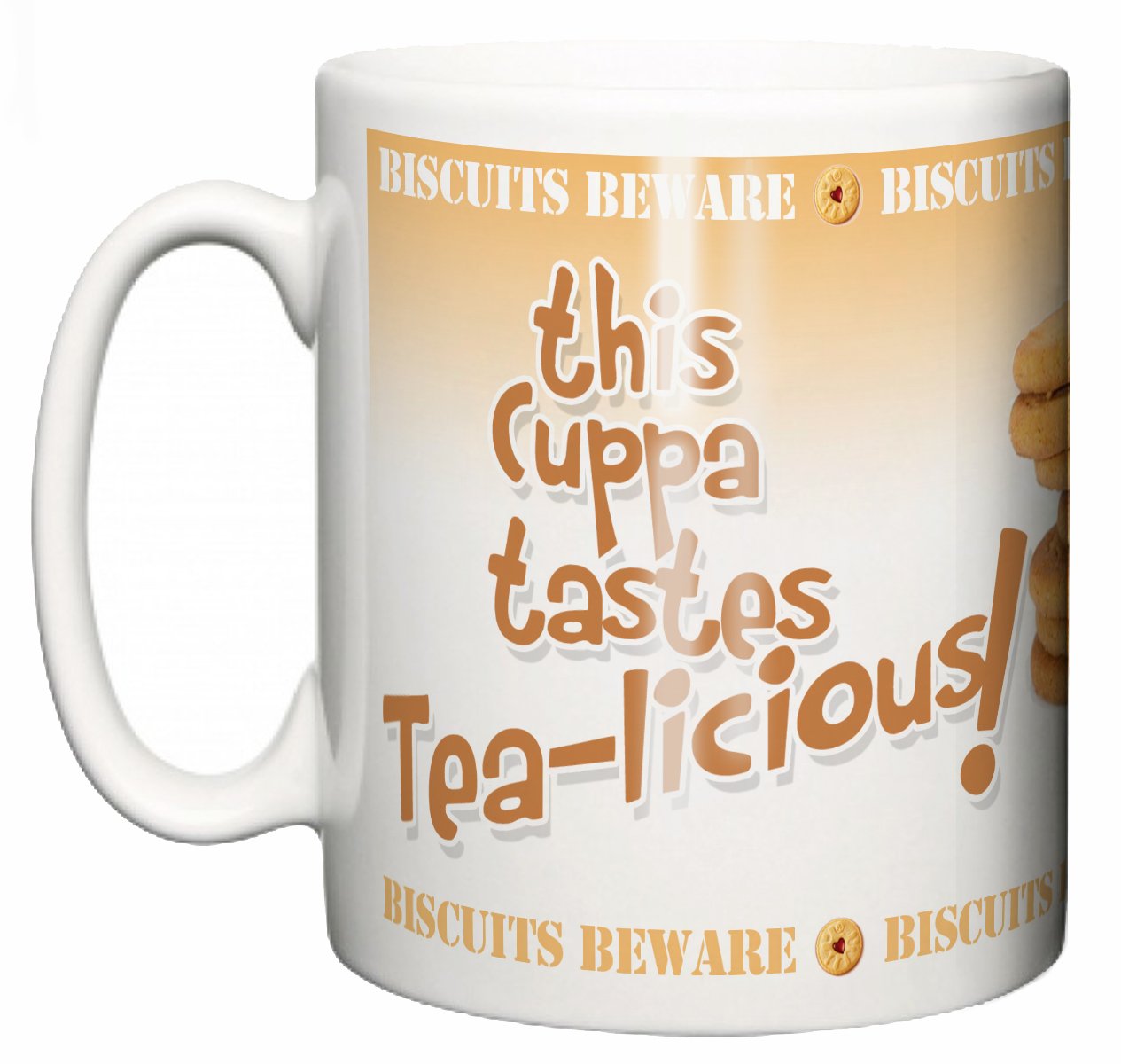Image is EverythingIiE, This Cuppa tastes Tea-licious!, and I'm gonna get my Dunk on! novelty ceramic tea Mug