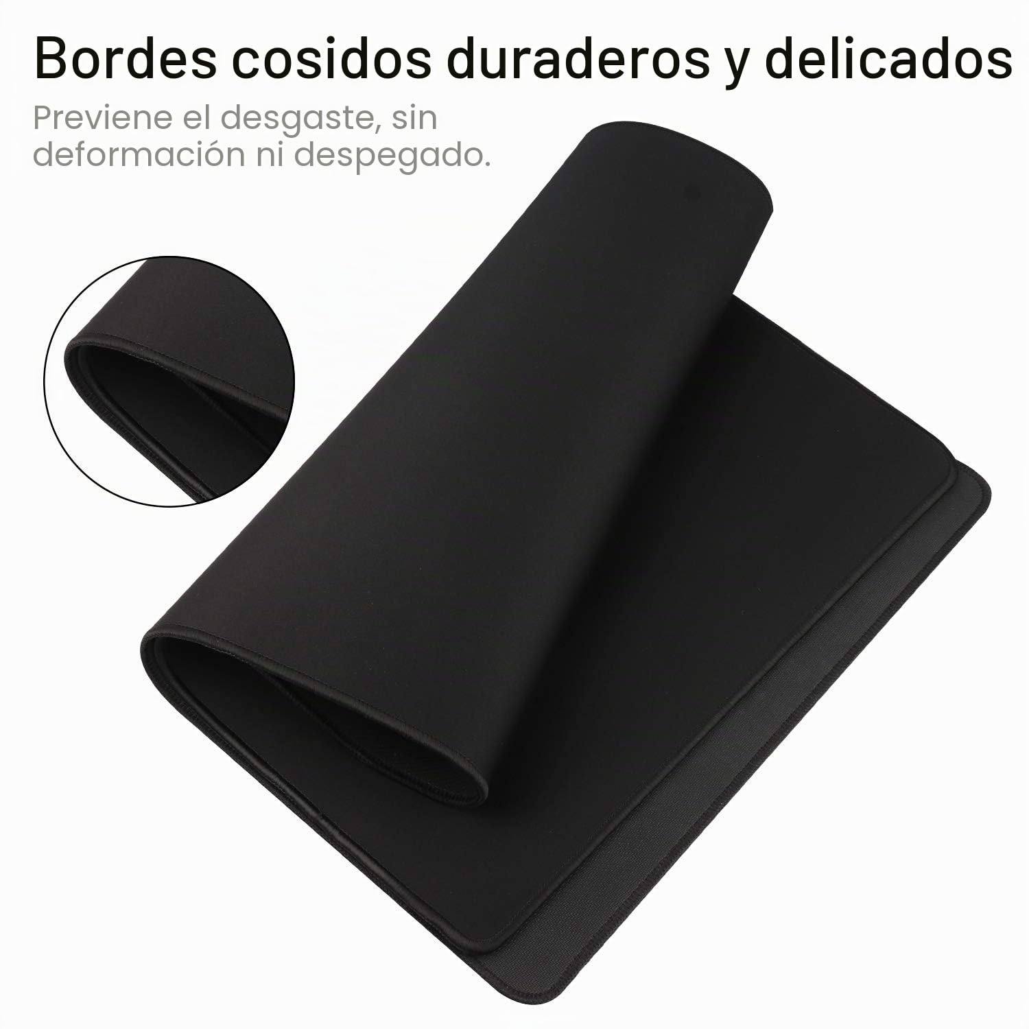 XXL tamaño Grande Alfombrilla para ratón y Ordenador Juegos Alfombrilla de ratón Almohadilla de DEST (60x30 Black001)