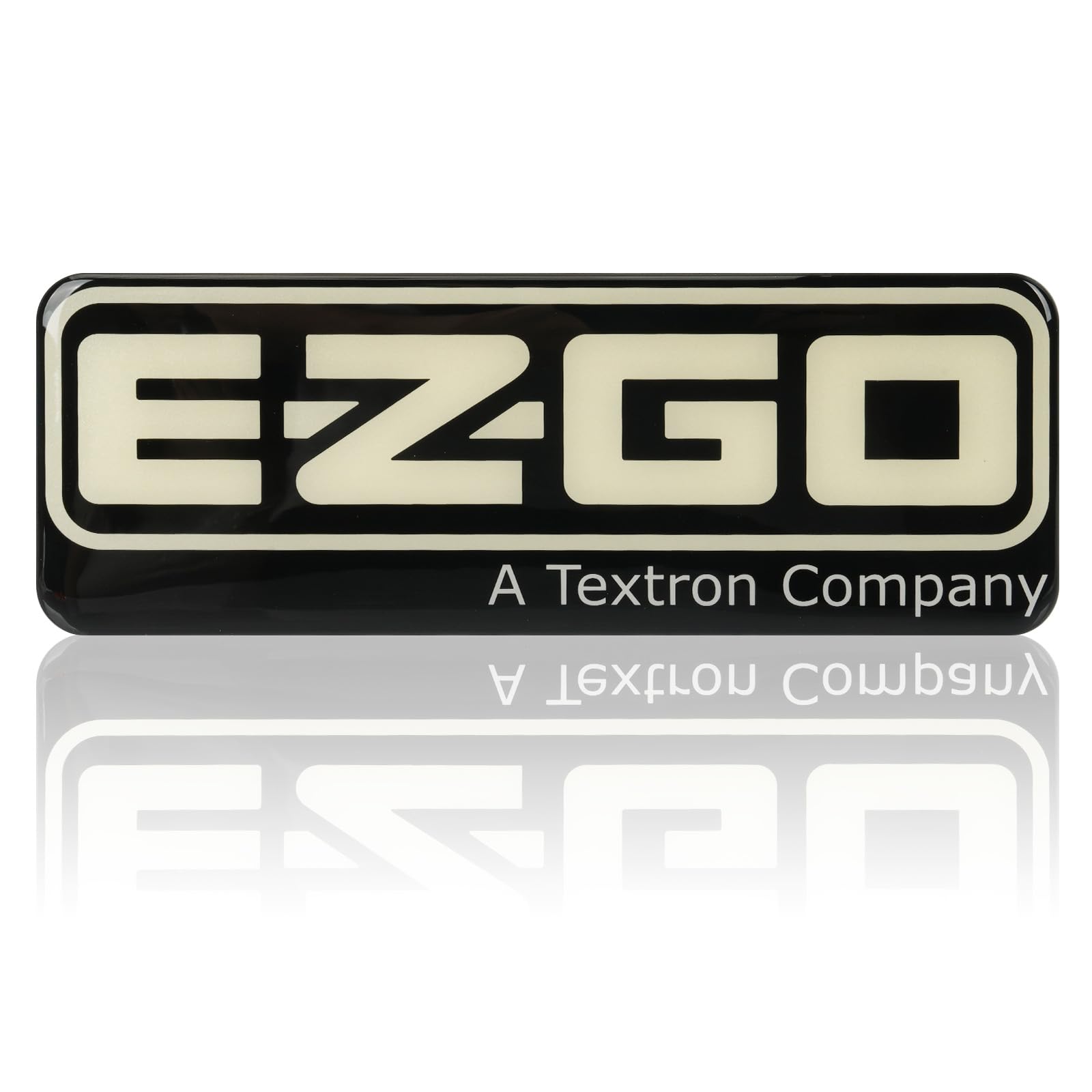 CLUBRALLY Name Plate for 2008-Up EZGO RXV Golf Carts, OEM#606405