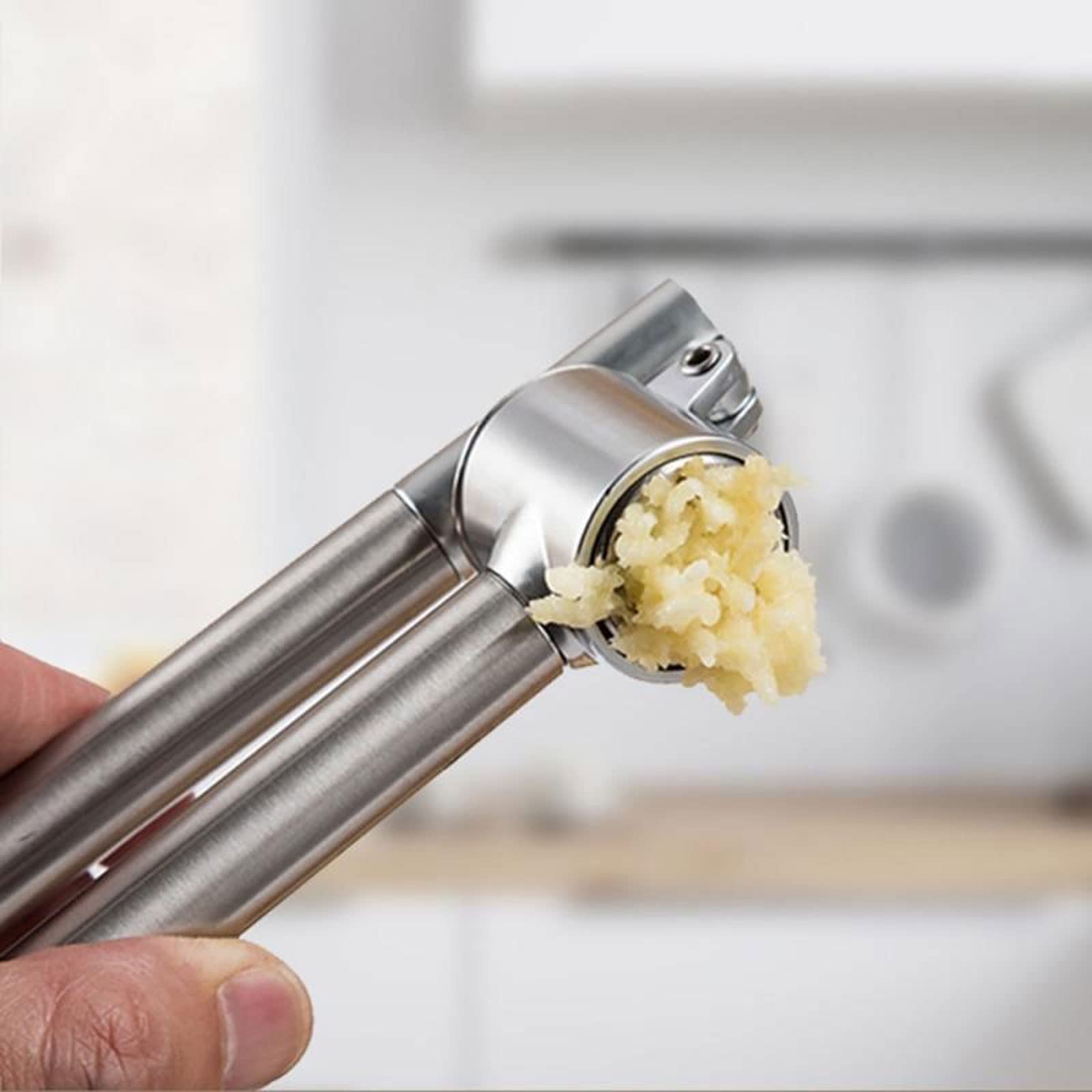 Tritatutto per Aglio Spremiaglio Portatile Strumenti per la Produzione di Aglio per Accessori da Cucina manuali in Acciaio Inossidabile per ristoranti