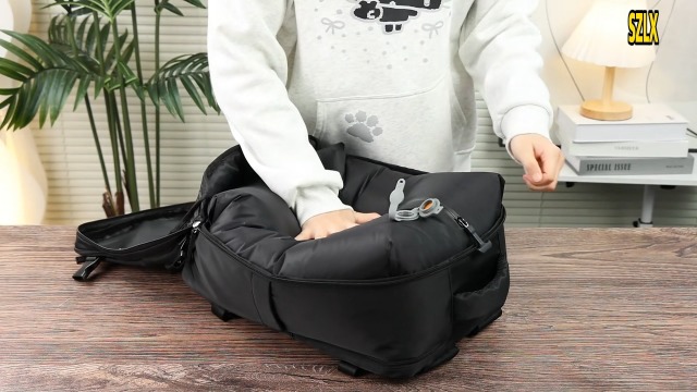 Vacuüm Rugzak Reizen, 60L Uitbreidbare Rugzak Met Vacuüm Systeem, Multifunctionele