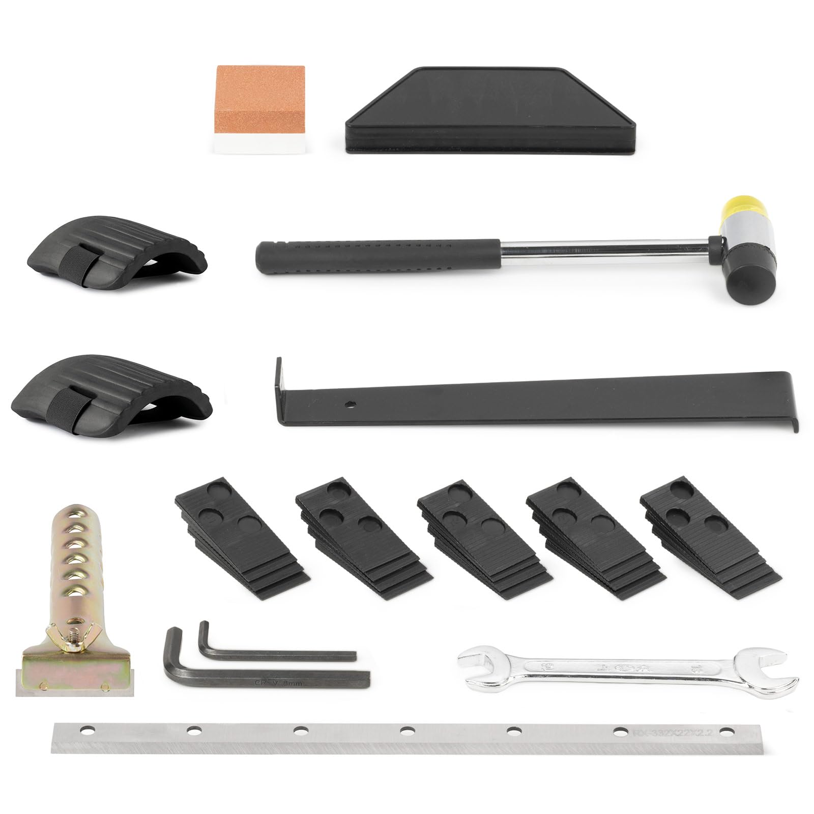 Larghezza di taglio 325 mm – Der Bautec professionale laminato Schneider plc330h – Vinile Schneider – Parquet Schneider con 2 Lame e leva telescopica