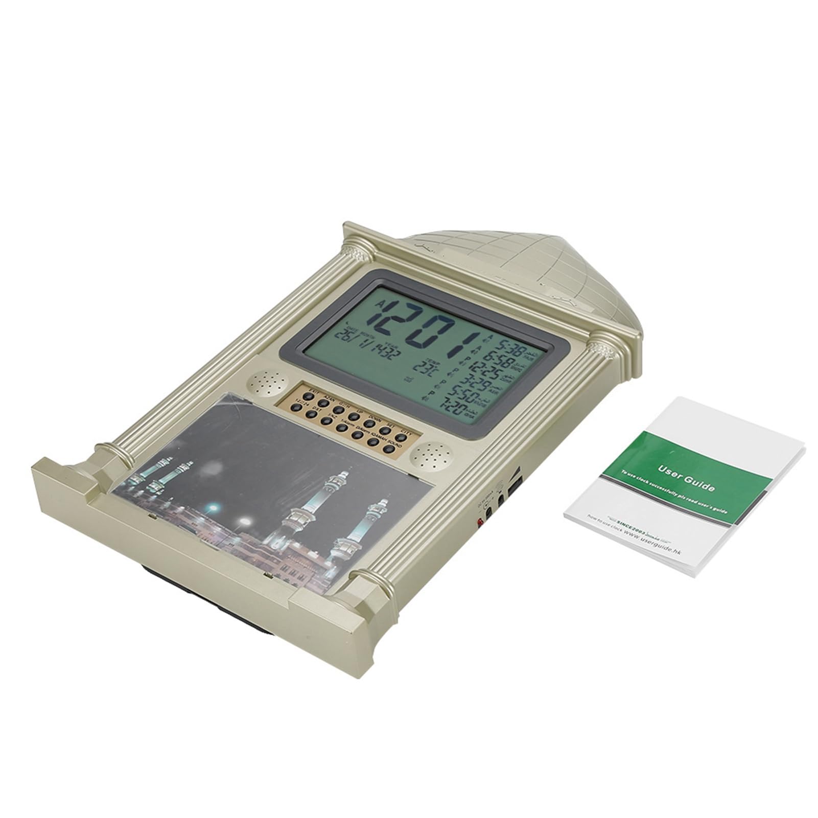 Reloj Despertador Digital con Pantalla LED, indicador de Hora Brillante para Uso en Dormitorio, hogar u Oficina (1 Unidad)