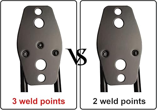 Miniatura 2 de NETWAL Ganchos de garaje, paquete de 10 unidades, organizador de almacenamiento, gancho de acero de montaje en pared doble resistente para organizar