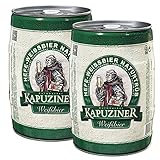 ドイツビール カプツィーナ ヴァイツェン 5L缶 (5000ml) ×2缶セット 設備不要ビールサーバー 樽生