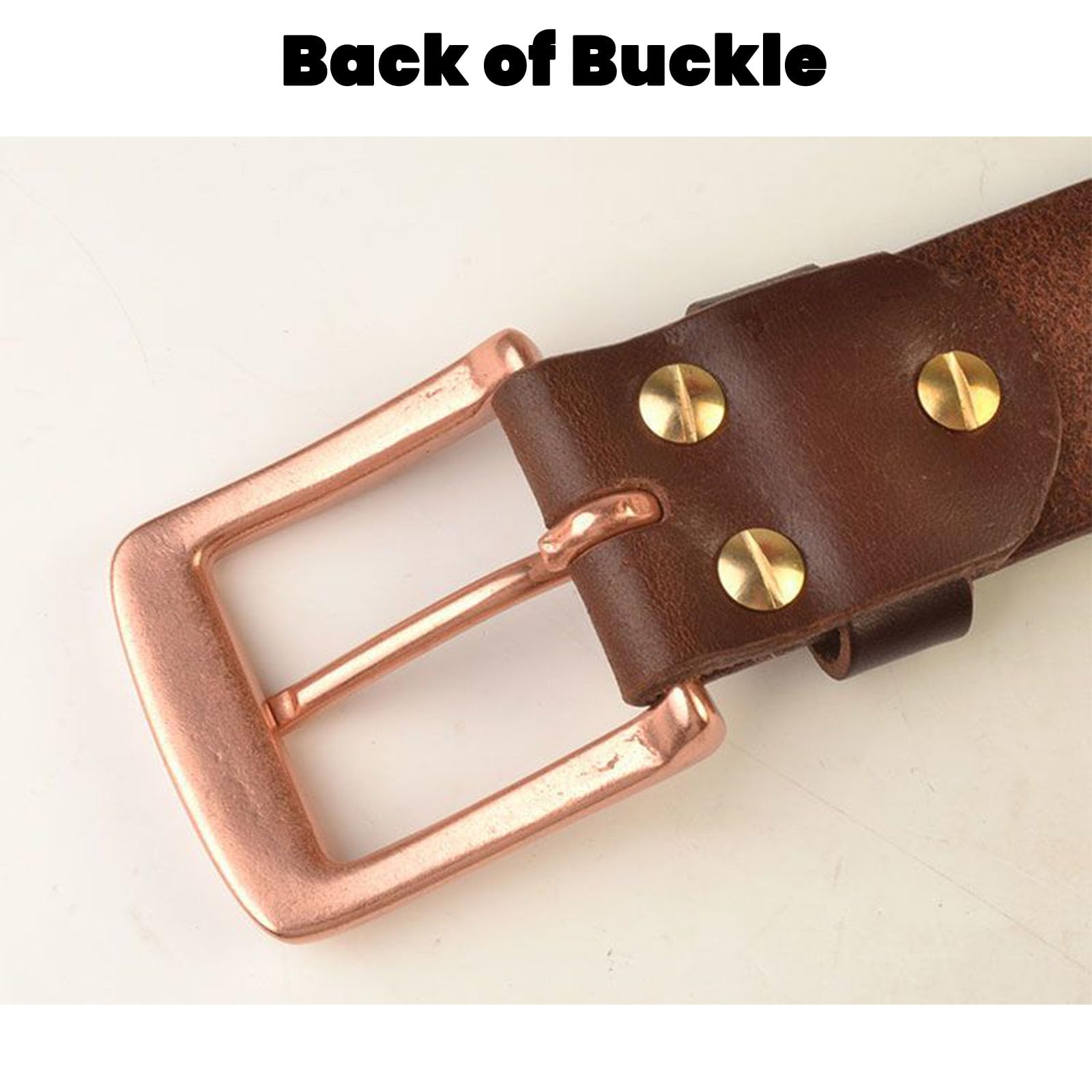 Cintura, cinture da uomo in pelle, cinture da cowboy casual regolabili con fibbia ad ardiglione for uomo con fibbia in metallo ramato