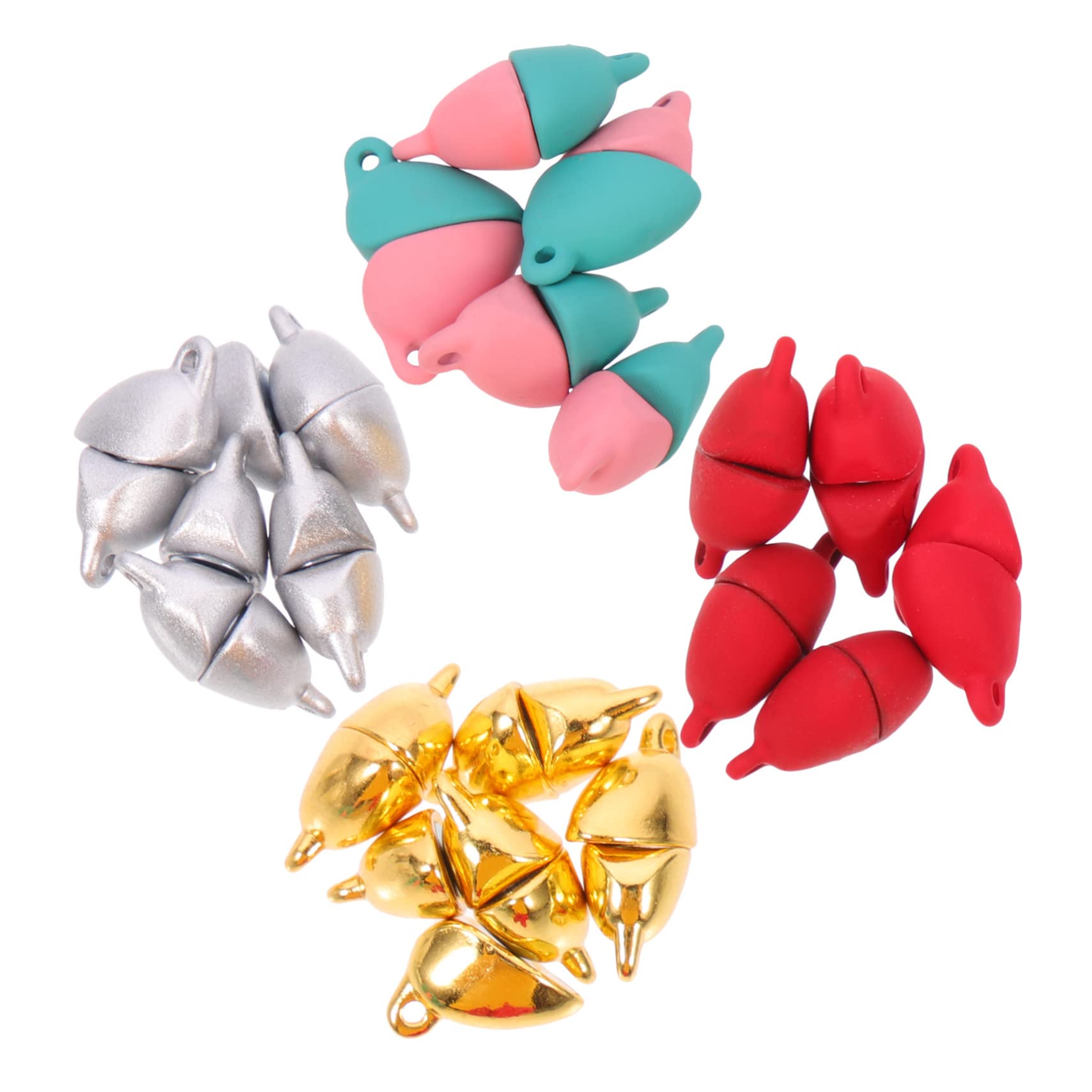Lurrose 100stücke Herzförmige Magnetverschlüsse Für Schmuck Zubehör Für Armbänder Und Halsketten Magnetische Schließe Und Hochwertige Verarbeitung Praktische Schmuckverbindungen
