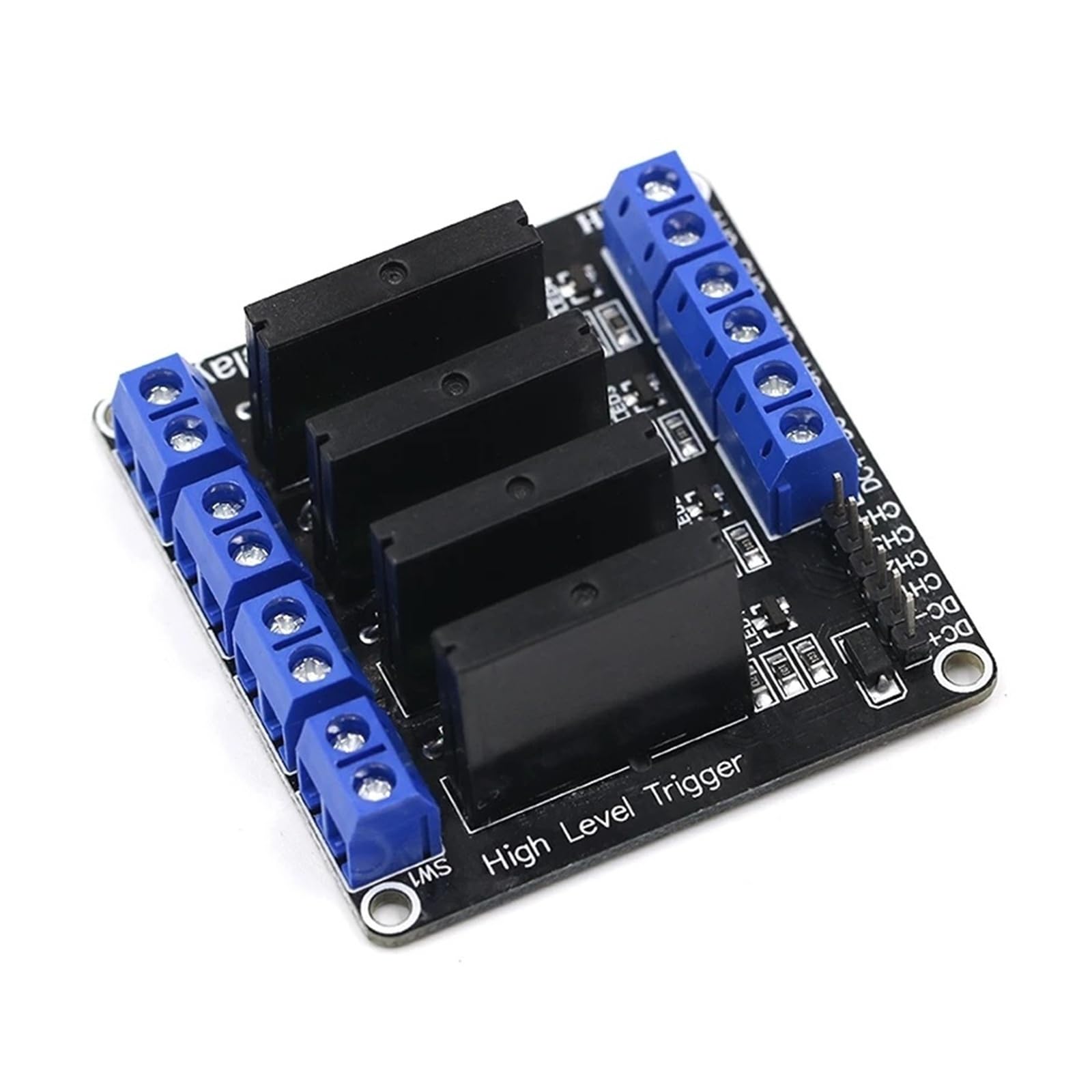 Relè ad alto livello a stato solido con modulo relè CC 1-10 pezzi | 1 2 4 8 5 V(10pcs,2 Channel)