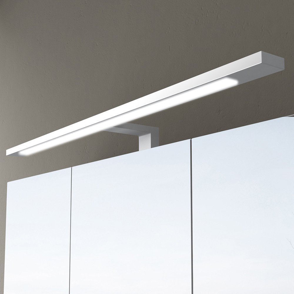 Mai & Mai Lámpara de espejo LED con interruptor de transformador y ancho de enchufe: 40cm 230V 6W A blanco universal (5000K)