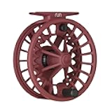 Run Fly Fishing Reel – Lightweight All-Water Reel with Carbon Fiber Drag, Large Arbor, Die-Cast Frame & Ergonomic Handle – 3/4, 5/6 & 7/8 Weights for Trout, Redfish, Bass & More