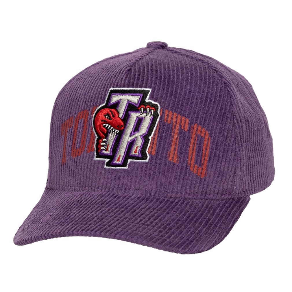 Mitchell & Ness Unisex Purple Nba Arch Stamp Cord Snapback Cap Toronto Raptors