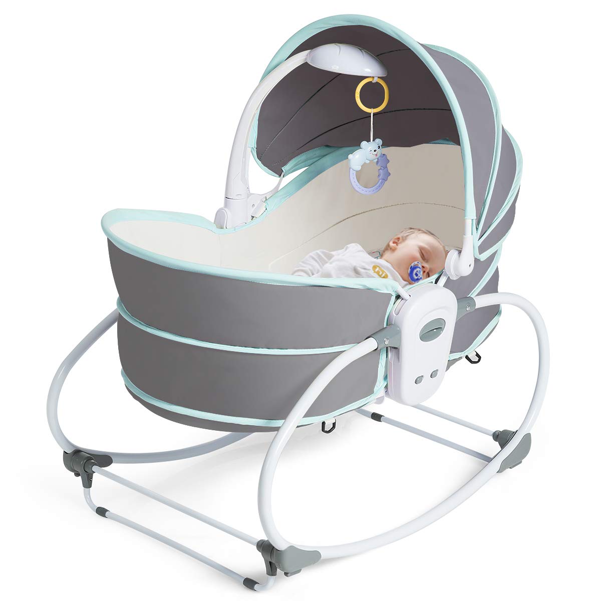 baby joy portable baby bed